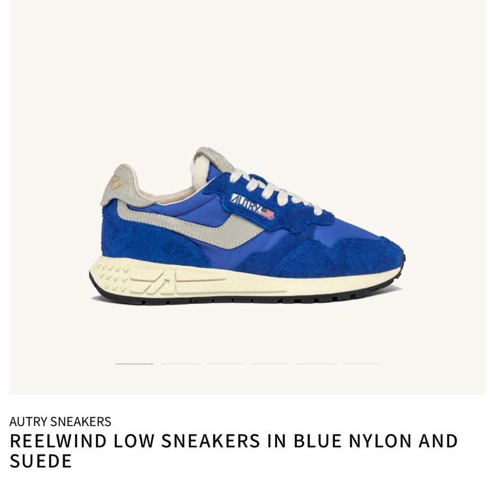 Autry Women's Blue Sneakers - Picture 2 of 8
